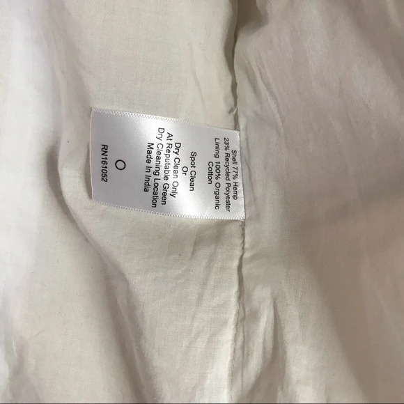 Rachael Wang Oversized‎ oatmeal blazer neutral size Small - Picture 6 of 7